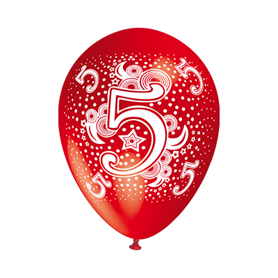 Palloncino 30cm/12" Nยฐ 5 Pastello