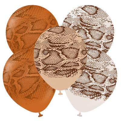 Palloncino 30cm/12" Pelle di Serpente Vintage