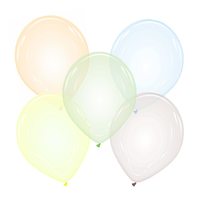 Palloncini 13cm/5" Crystal Colorato