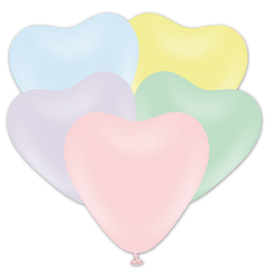Palloncini Cuore 30cm/12" Macaron