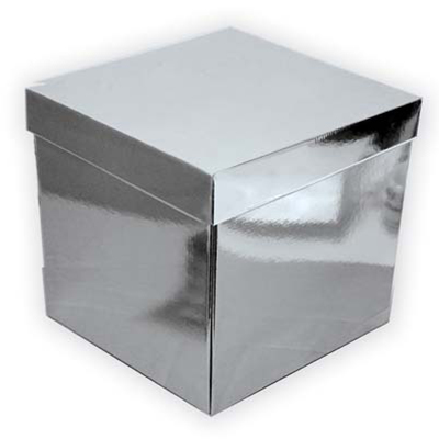 Scatola Sorpresa 30x30 Argento