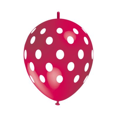 Link-o-Loon Stampa Pois 35cm/14" Cf 100 Pz