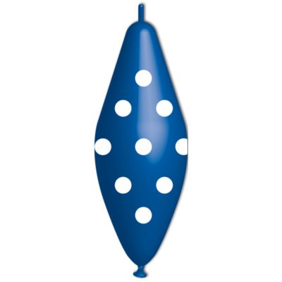 Deco-Funny Pillar Stampa Pois 30x75cm/12"x30" Cf 10 Pz