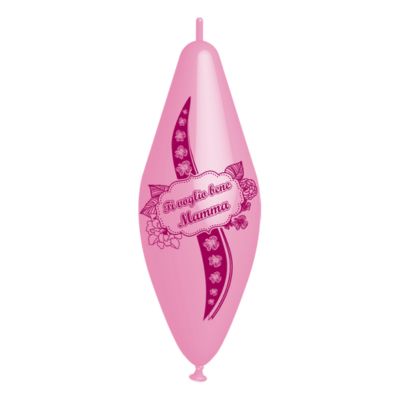 Deco-Funny Pillar Stampa Ti Voglio Bene Mamma 30x75cm/12"x30" Cf 10 Pz