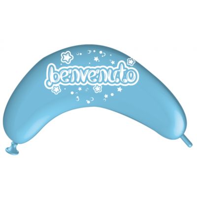 Deco-Funny Arch Stampa Benvenuto 110cm/44" Cf 2 Pz