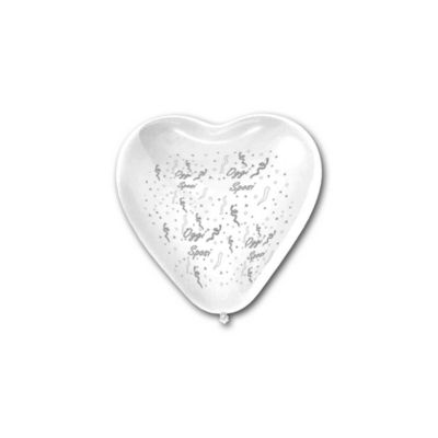 Cuore Stampa Oggi Sposi 13cm/5" Cf 25 Pz