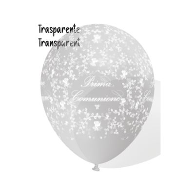 Round Stampa Prima Comunione 30cm/12" Cf 5 Pz
