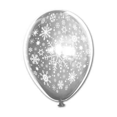 Round Metal Stampa Fiocchi di Neve 30cm/12" CF 5 Pz
