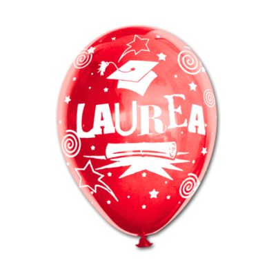 Round Metal Stampa Laurea 30cm/12" Cf 5 Pz