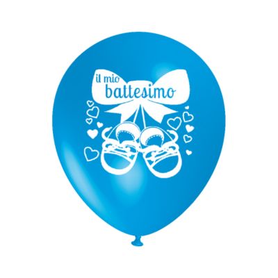 Round Stampa Il mio Battesimo 30cm/12" Cf 25 Pz