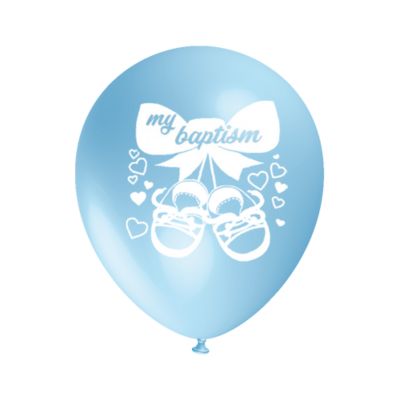 Round Stampa My Baptism 30cm/12" Cf 100 Pz