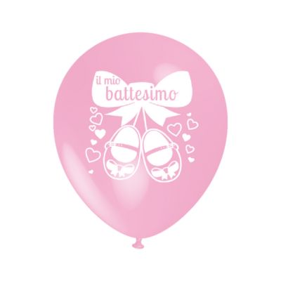 Round Stampa Il mio Battesimo 30cm/12" Cf 100 Pz