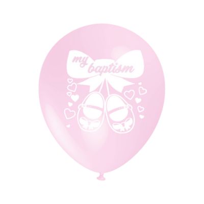Round Stampa My Baptism 30cm/12" Cf 100 Pz