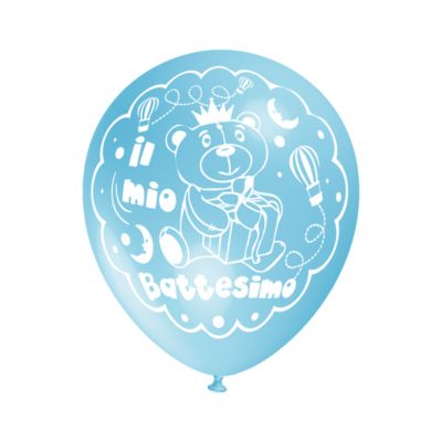 Round Stampa Il mio Battesimo 30cm/12" Cf 100 Pz