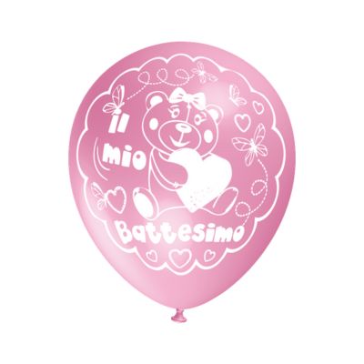 Round Stampa Il mio Battesimo 30cm/12" Cf 25 Pz