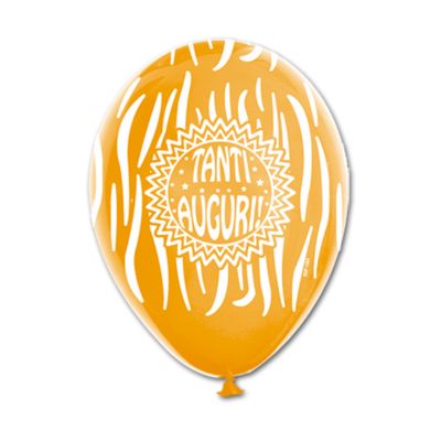 Round Stampa Tanti Auguri 30cm/12" Cf 5 Pz