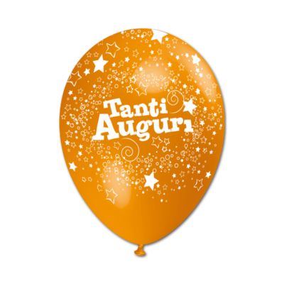 Round Stampa Tanti Auguri 30cm/12" Cf 100 Pz