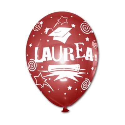 Round Stampa Laurea 30cm/12" Cf 25 Pz