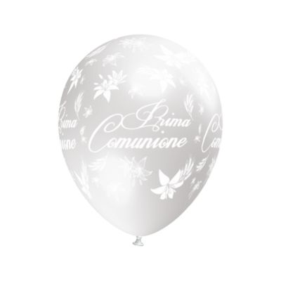 Round Stampa Prima Comunione 30cm/12" Cf 5 Pz