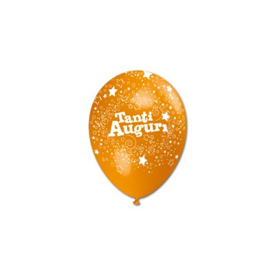 Round Stampa Tanti Auguri 13cm/5" Cf 25 Pz