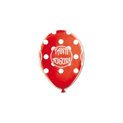 Round Stampa Tanti Auguri 13cm/5" Cf 25 Pz