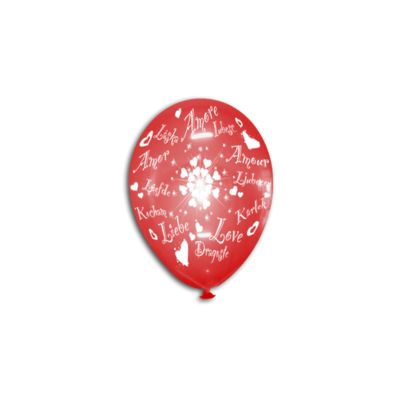 Round Stampa Amore 13cm/5" Cf 25 Pz
