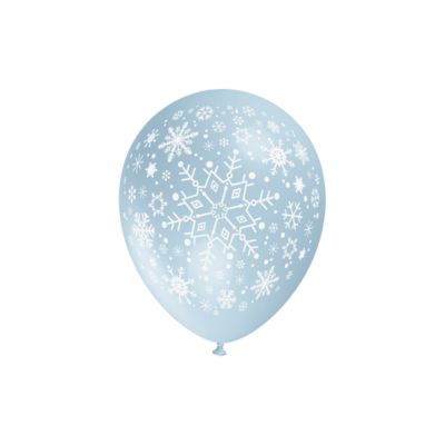 Round Stampa Fiocchi di Neve 13cm/5" CF 100 Pz
