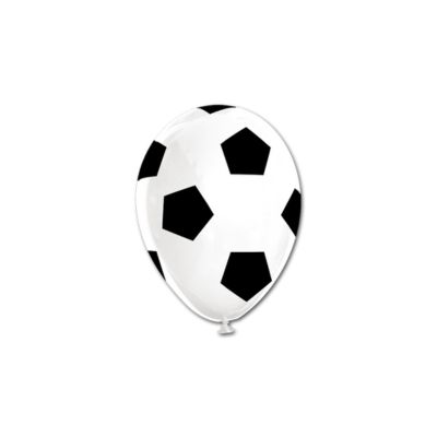 Round Stampa Pallone Calcio 13cm/5" Cf 100 Pz