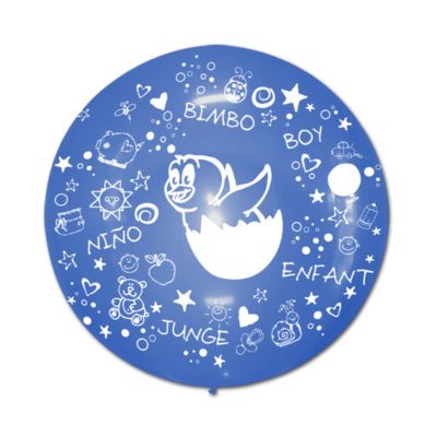 Round Stampa Pulcino Boy 100cm/40" Cf 2 Pz