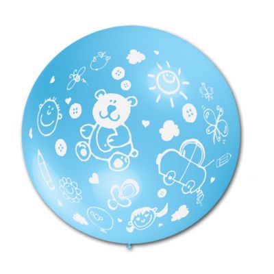Round Stampa Fantasia Bimbi 100cm/40" Cf 2 Pz