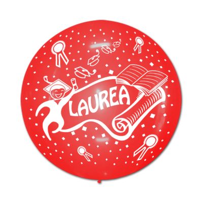 Round Stampa Laurea Pergamena 100cm/40" Cf 10 Pz