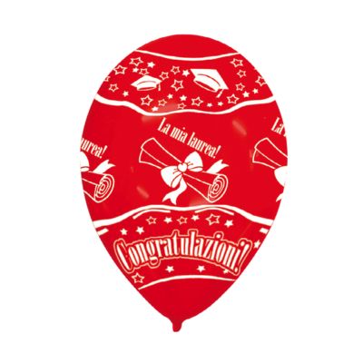 Round Stampa La mia Laurea 30cm/12" Cf 100 Pz