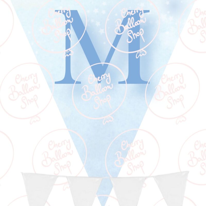 Bandierine Nome Digitale Stampabile in Foglio A4 Personalizzata