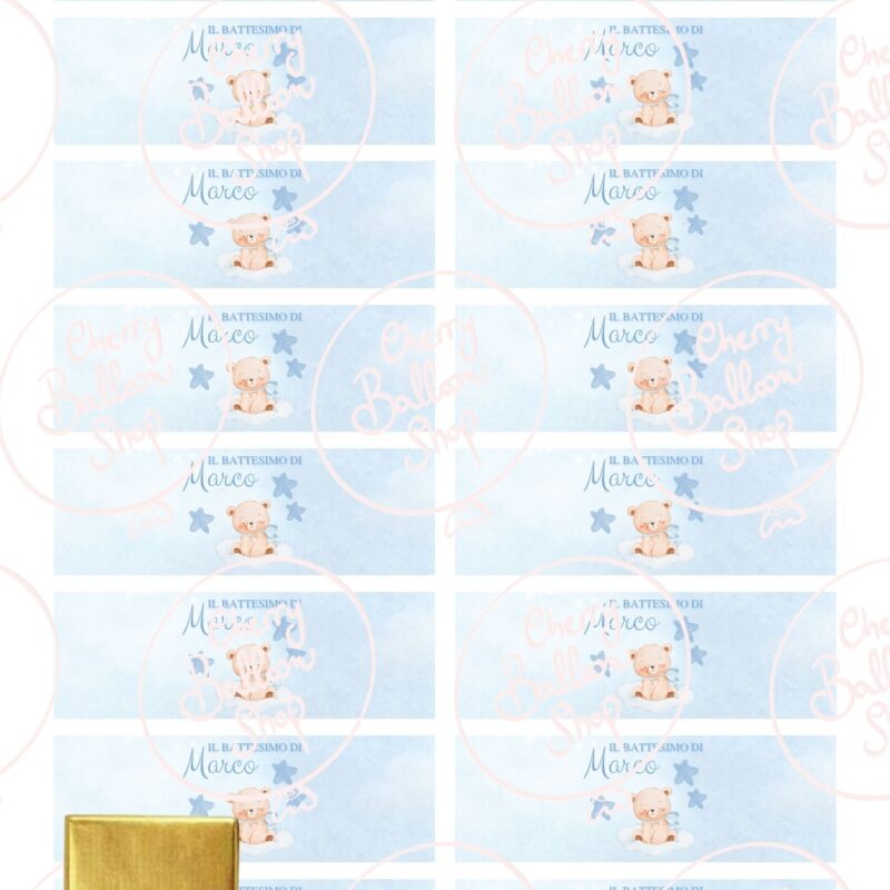 Cioccolatini Napolitains Digitale Stampabile in Foglio A4 Personalizzata