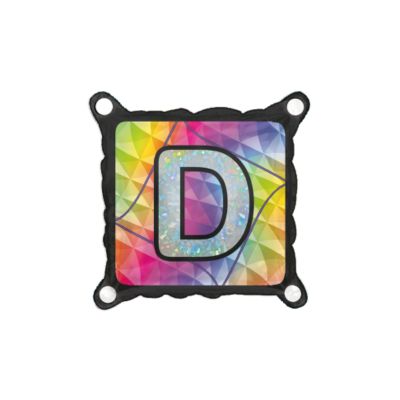 Lettera D Quadrata 30cmx30cm/12"x12" Cf 10 Pz