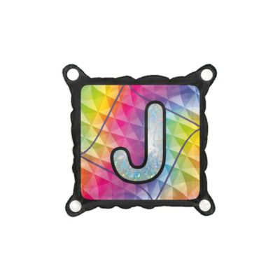 Lettera J Quadrata 30cmx30cm/12"x12" Cf 10 Pz