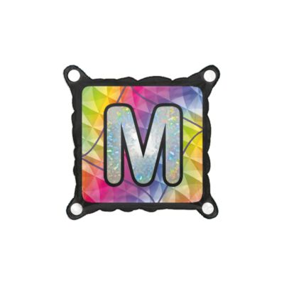 Lettera M Quadrata 30cmx30cm/12"x12" Cf 10 Pz