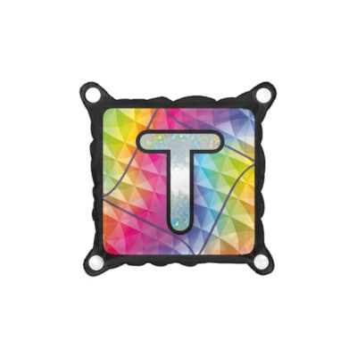 Lettera T Quadrata 30cmx30cm/12"x12" Cf 1 Pz