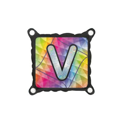 Lettera V Quadrata 30cmx30cm/12"x12" Cf 1 Pz