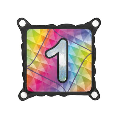 Numero 1 Quadrato 30cmx30cm/12"x12" Cf 1 Pz