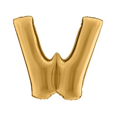 Lettera W 100cm/40" Cf 1 Pz