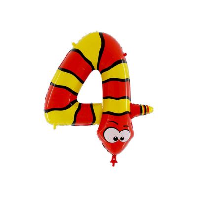 Numero 4 Serpente 100cm/40" Cf 1 Pz