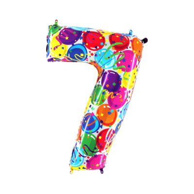 Numero 7 Multicolor 100cm/40" Cf 1 Pz