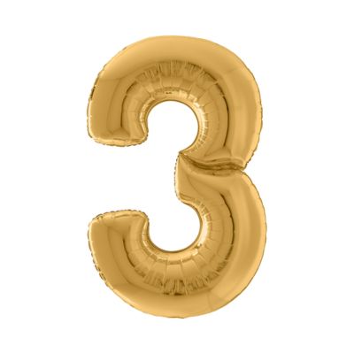 Numero 3 Multiballoon 160cm/64" Cf 1 Pz