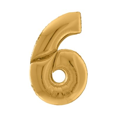 Numero 6 Multiballoon 160cm/64" Cf 1 Pz