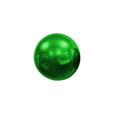 Sfera Specchio Verde 25cm/10" Cf 10 Pz