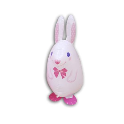 Walking Coniglietto Bianco 60cm/24" Cf 1 Pz