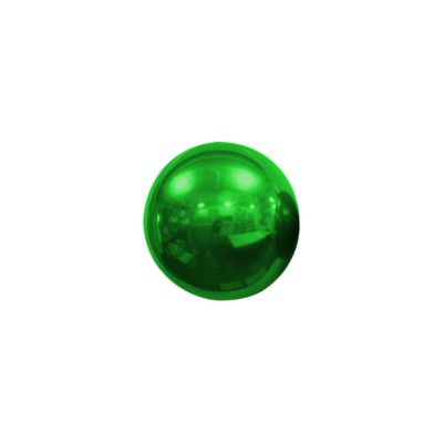 Sfera Specchio Verde 18cm/7" Cf 10 Pz