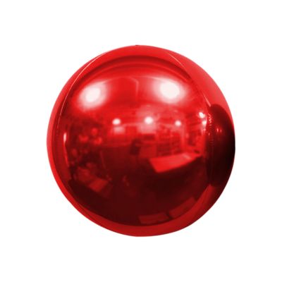 Sfera Specchio Rosso 61cm/24" Cf 1 Pz