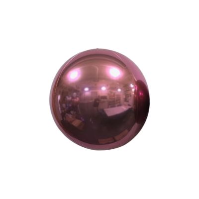 Sfera Specchio Rosa Perla 40cm/16" Cf 1 Pz